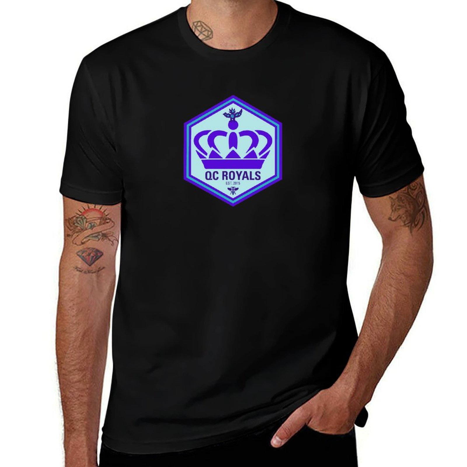 Printing Qc - Koszulka z logo QC Royals 2021,