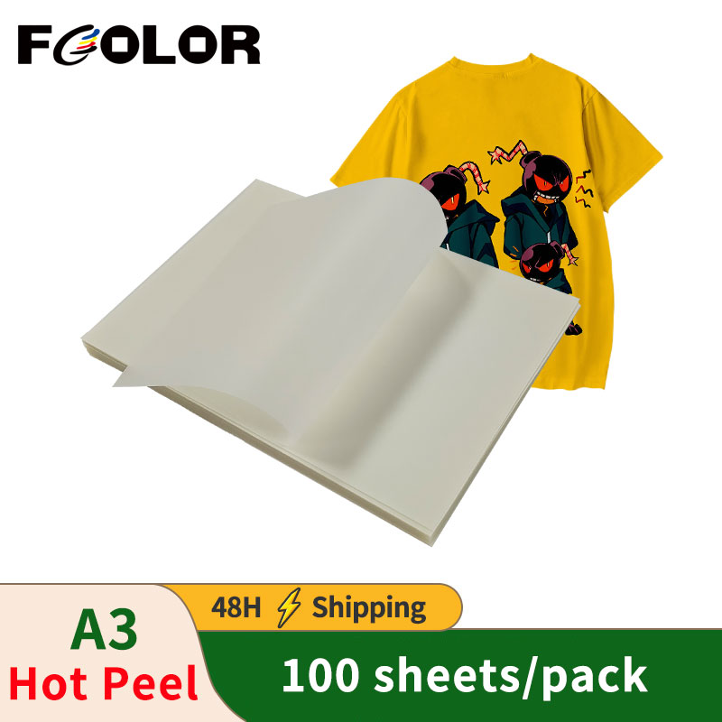 Dtf Hot Peel Film - 100 SZTUK Folia PET A3 DTF