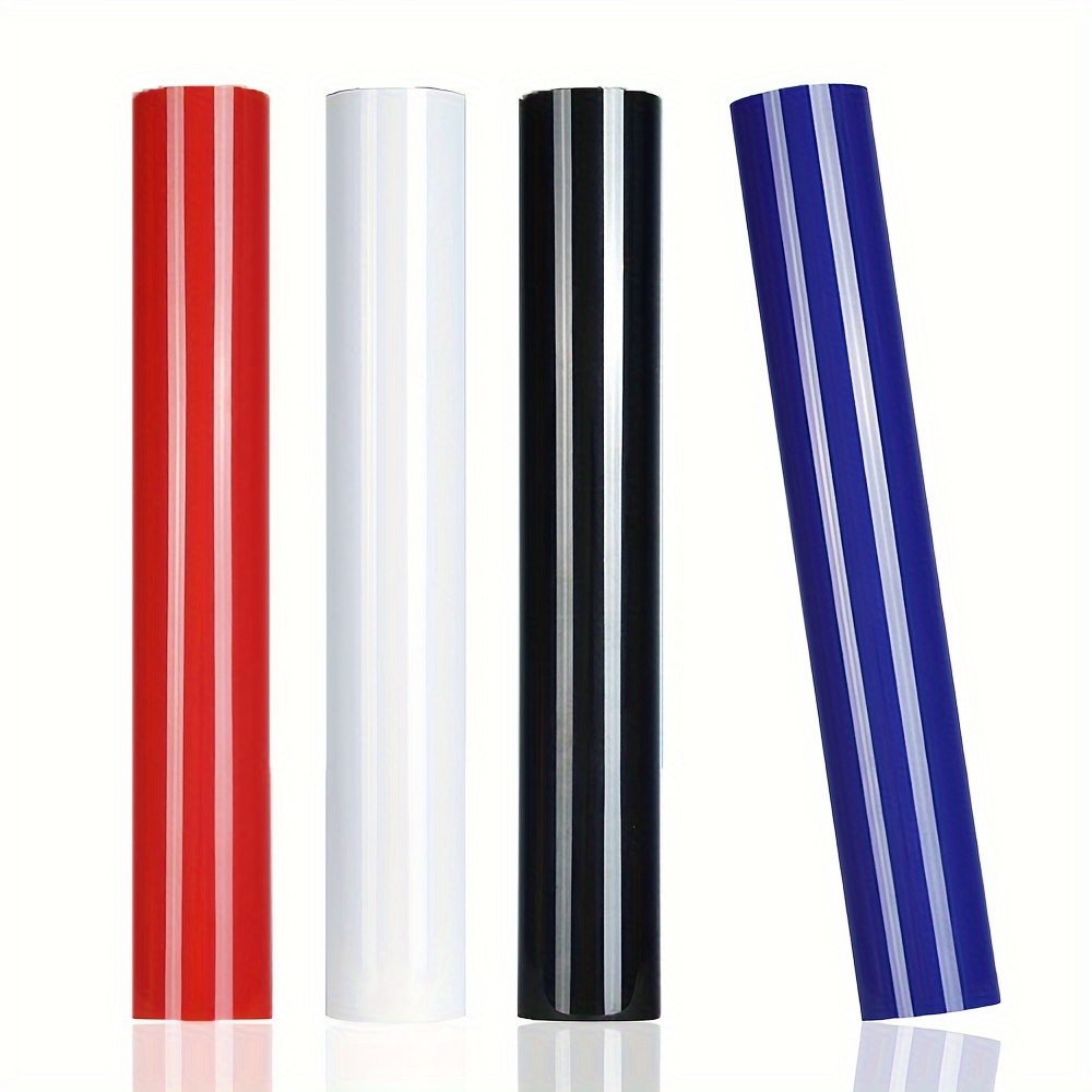 Heat Transfer Vinyl Roll - 4 rolki HTV z serii WithSticky,