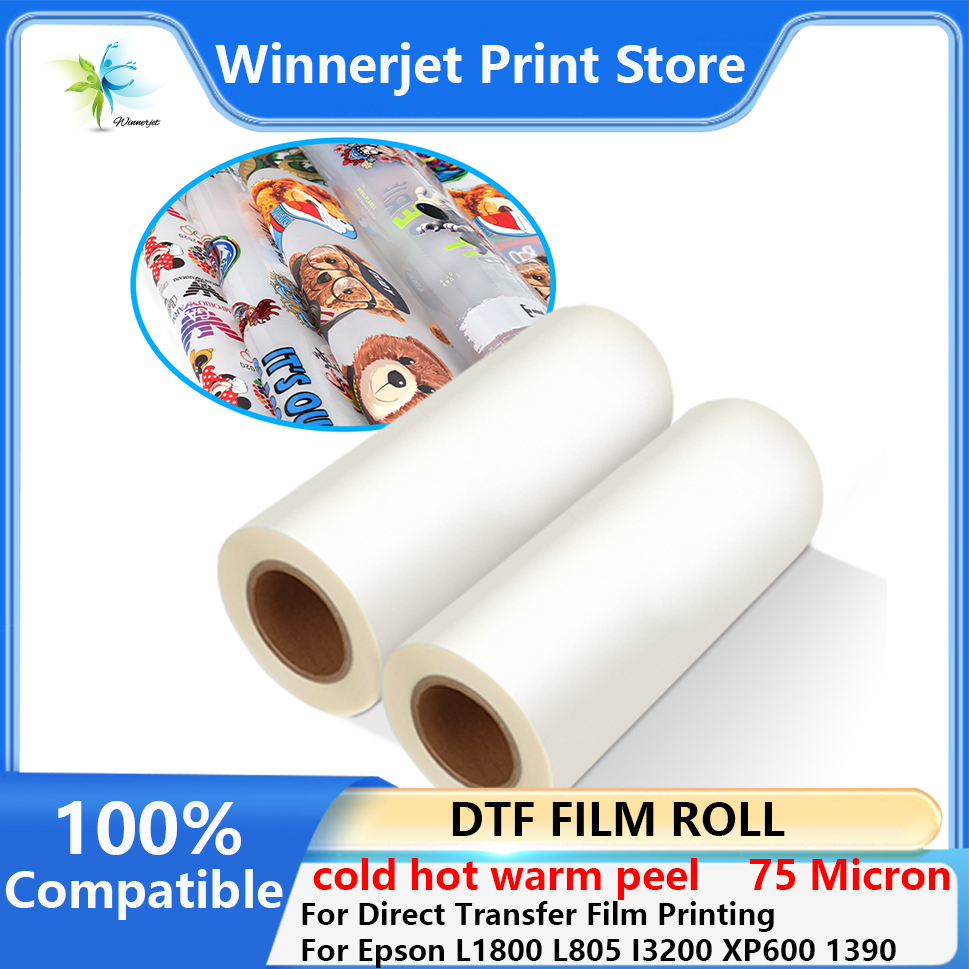 Dtf Hot Peel Film - 30cm * 100m Rolka folii DTF