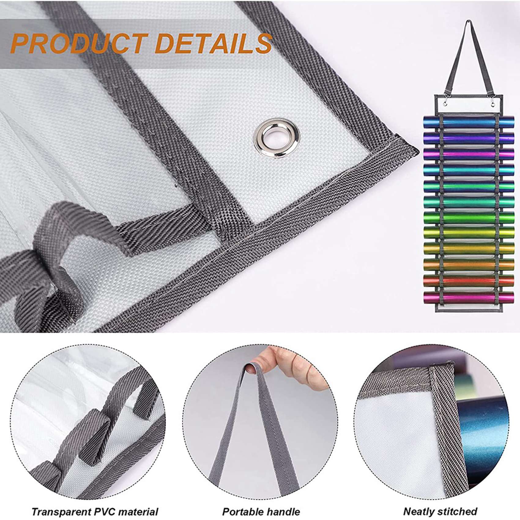 Heat Transfer Vinyl Roll - Stojak na winyle AC23-2X, organizer na