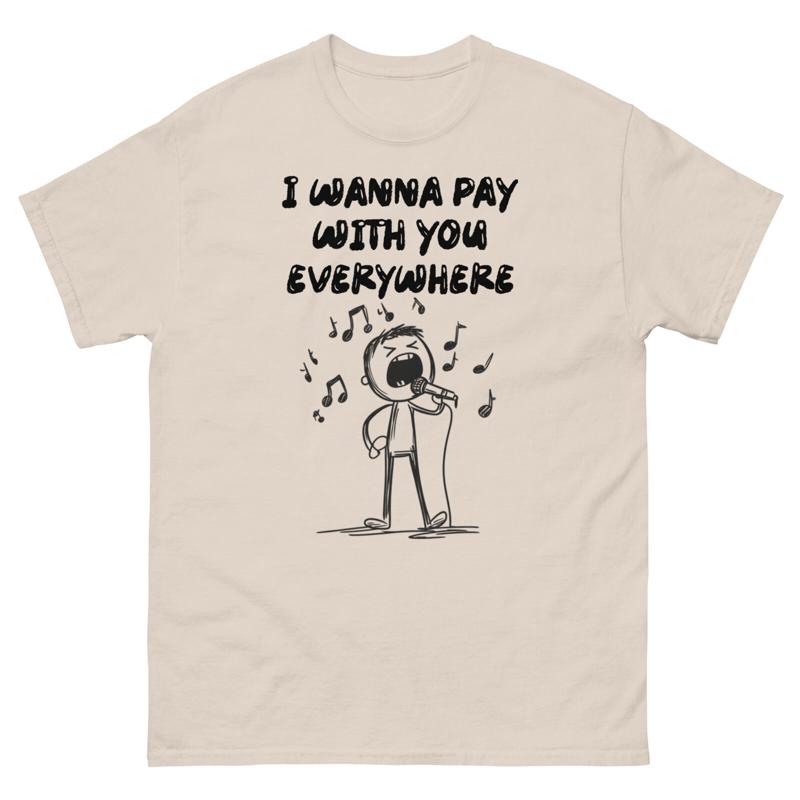Commercial Printing Usa - Koszulka I Wanna Pay With You