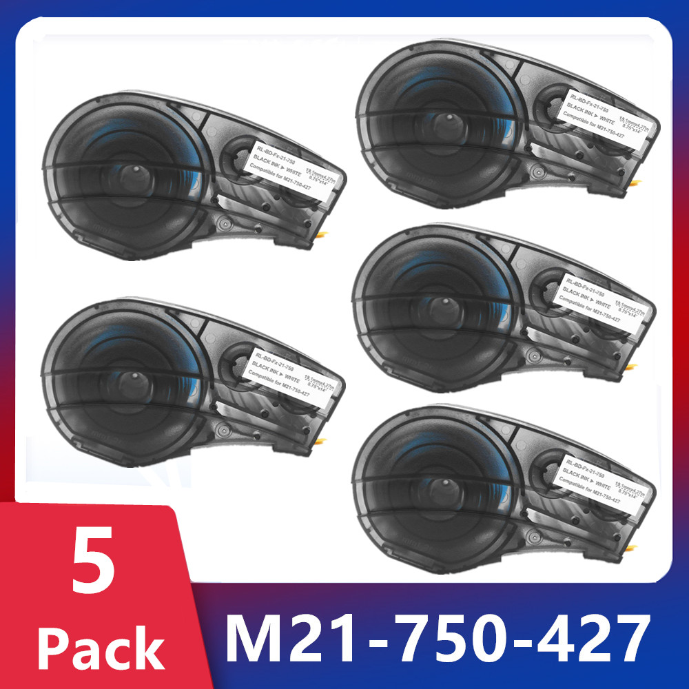 Heat Transfer Vinyl Roll - M21-750-427 0,75-calowy wkład etykietowy kompatybilny Brady