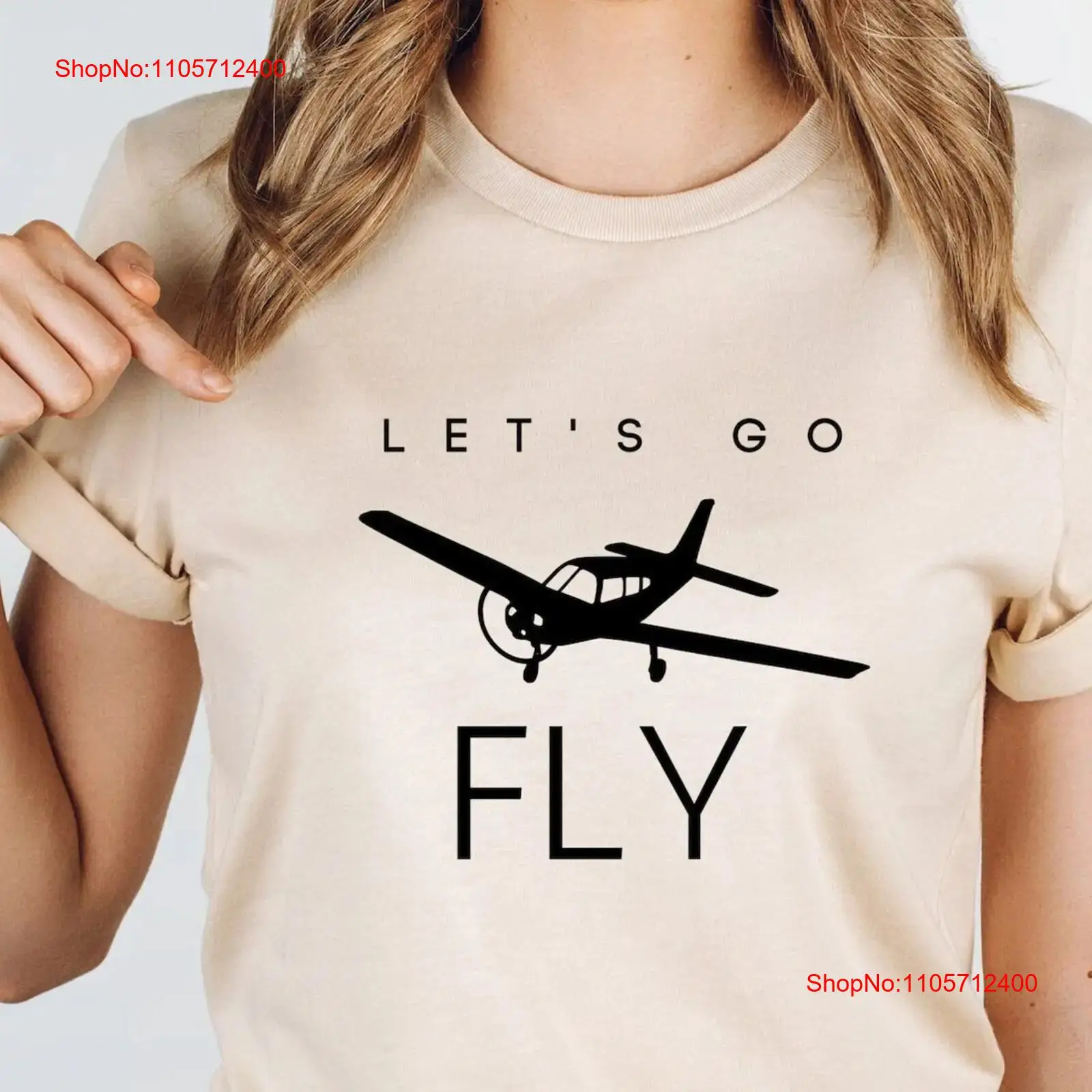Koszulka Let's Go Fly Low Wing – Commercial Shirt Printing recenzja i cena