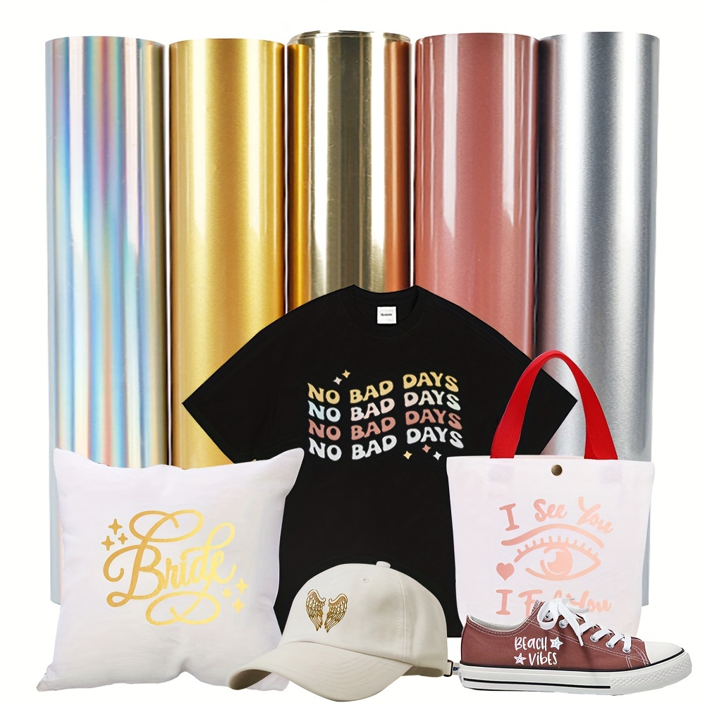 1 Rolka, Miękki Metalowy Vinyl – Heat Transfer Vinyl Roll recenzja i cena
