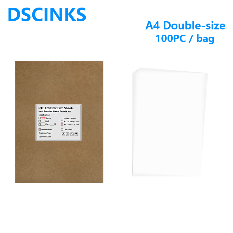 100PC A4 Textile t-shirt z nad – Dtf Hot Peel Film recenzja i cena