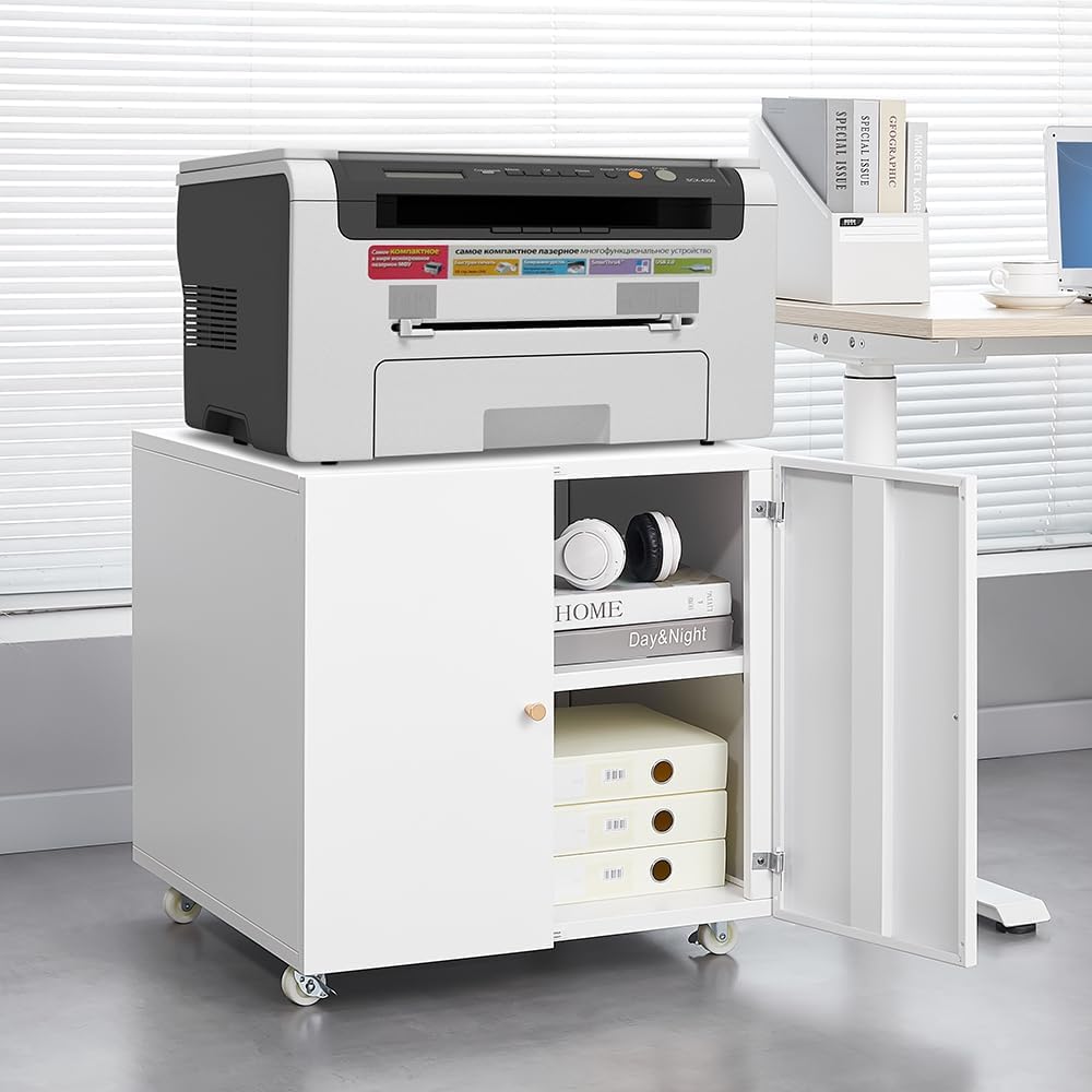 Metalowy stojak na drukarkę z  – Commercial Printer recenzja i cena