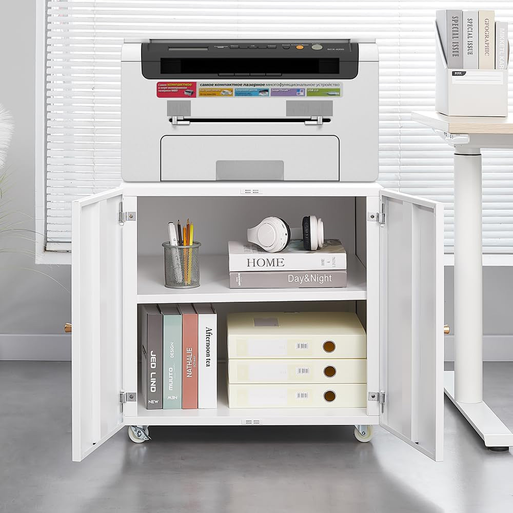 Metalowy stojak na drukarkę z  – Commercial Printer recenzja i cena