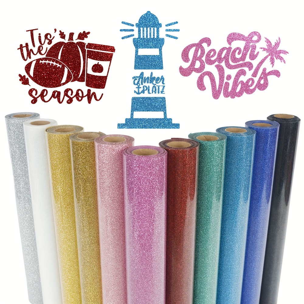 1 Rolka, Brokatowa Folia Termo – Heat Transfer Vinyl Roll recenzja i cena