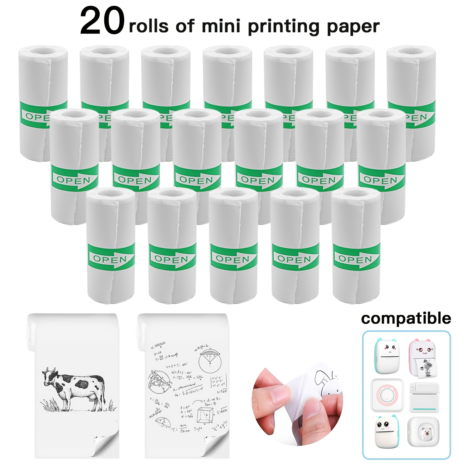 5-10-20 rolek mini papieru do  – Heat Transfer Vinyl Roll recenzja i cena